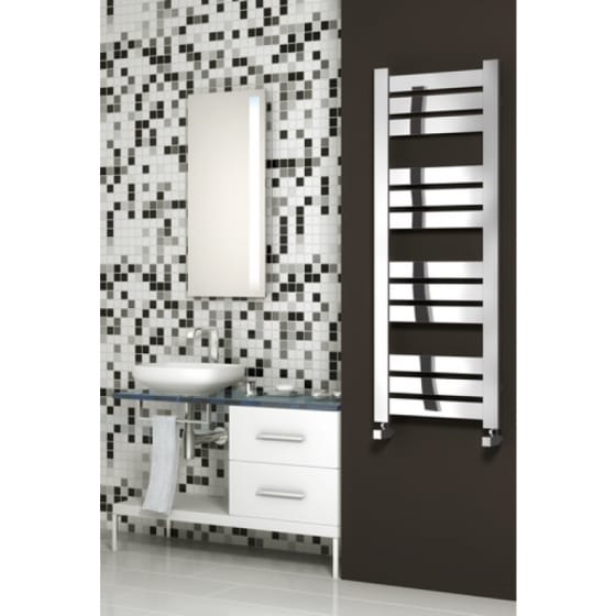 Image of Reina Riva Steel Heated Towel Rail