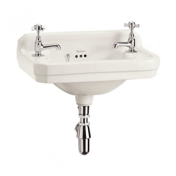 Image of Burlington Edwardian Rectangular Cloakroom 515mm Basin