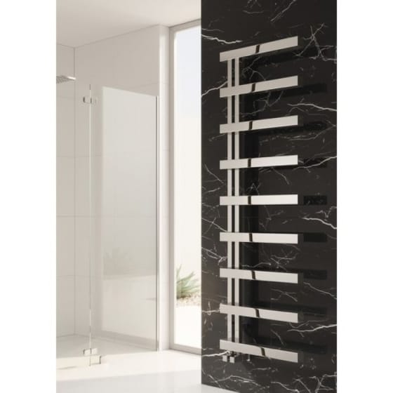 Image of Reina Piazza Stainless Steel Heated Towel Rail