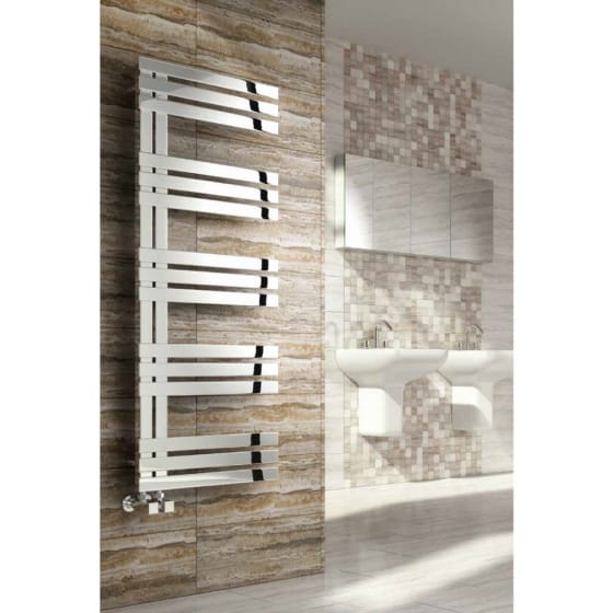 Image of Reina Lovere Stainless Steel Heated Towel Rail