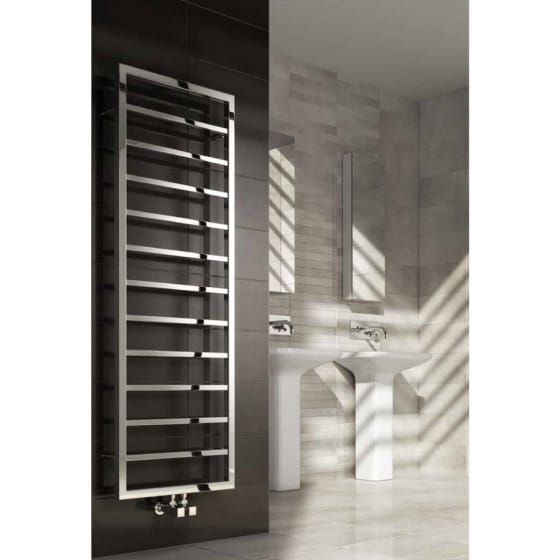 Image of Reina Egna Stainless Steel Heated Towel Rail