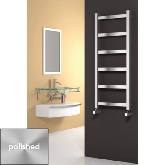 Image of Reina Mina Stainless Steel Heated Towel Rail