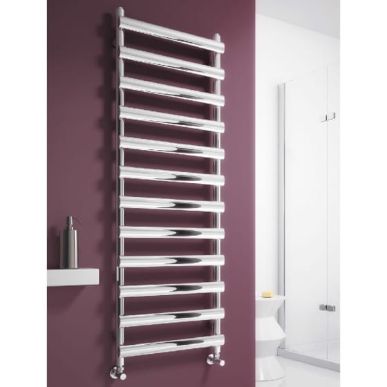 Image of Reina Deno Stainless Steel Heated Towel Rail