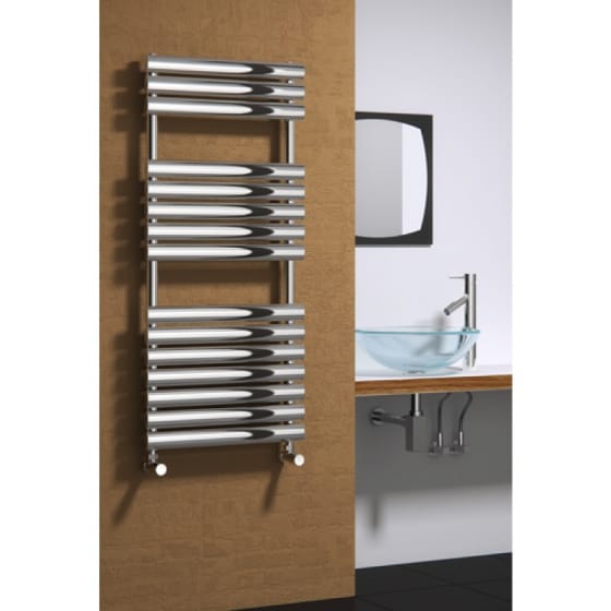 Image of Reina Helin Stainless Steel Heated Towel Rail