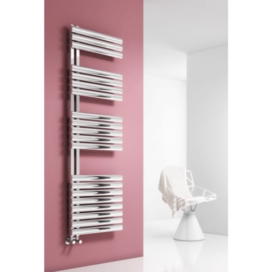 Image of Reina Scalo Stainless Steel Heated Towel Rail