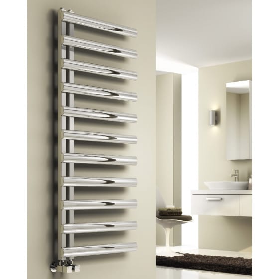 Image of Reina Cavo Stainless Steel Heated Towel Rail