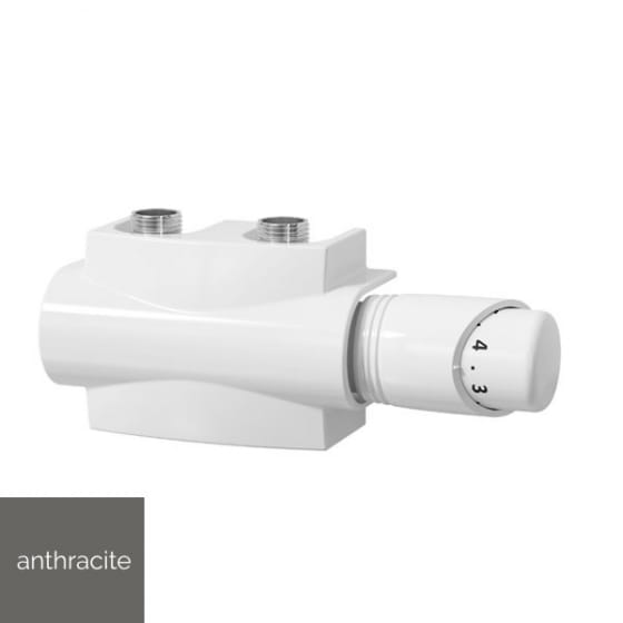 Image of Reina Modah Twin H Type Thermostatic Radiator Valve