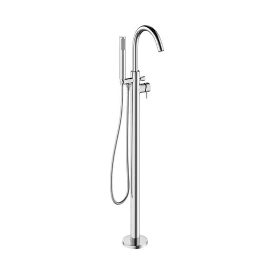 Image of Crosswater MPRO Freestanding Bath Tap With Shower Kit