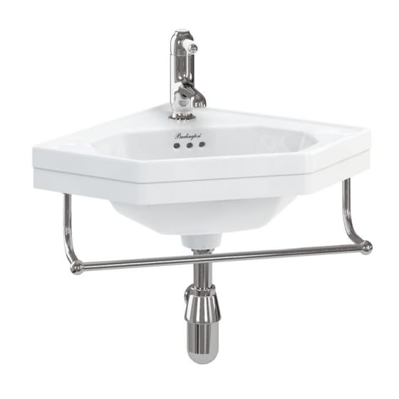 Image of Burlington Cloakroom 600mm Corner Basin