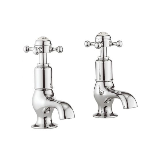 Image of Crosswater Belgravia Cloakroom Basin Pillar Taps