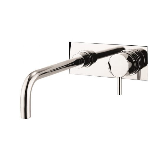 Image of Crosswater Kai Lever Wall Mounted 2 Hole Basin Tap Set