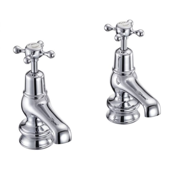 Image of Burlington Traditional Pillar Basin Taps