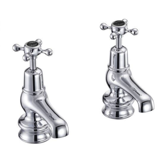 Image of Burlington Traditional Pillar Basin Taps