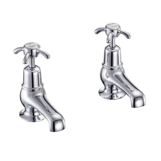 Image of Burlington Traditional Pillar Basin Taps