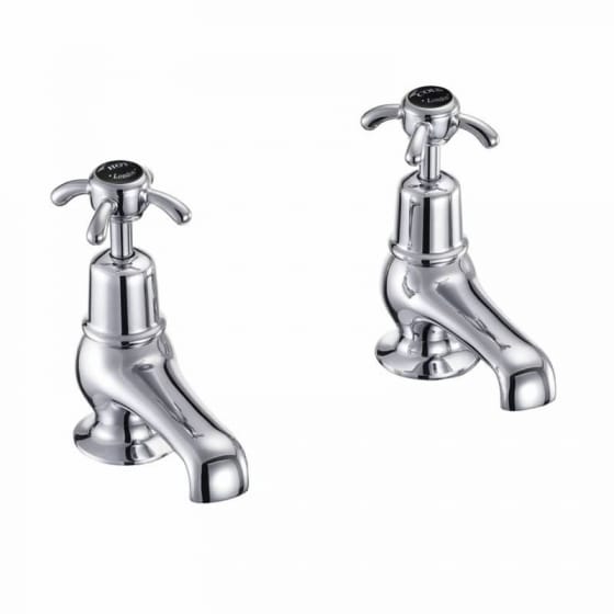 Image of Burlington Traditional Pillar Basin Taps