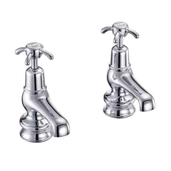 Image of Burlington Traditional Pillar Basin Taps