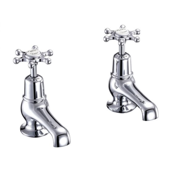 Image of Burlington Traditional Pillar Basin Taps