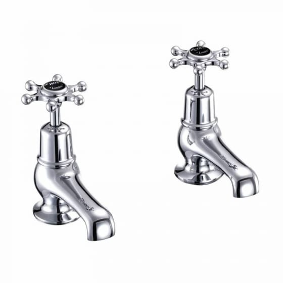 Image of Burlington Traditional Pillar Basin Taps