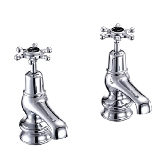 Image of Burlington Traditional Pillar Basin Taps