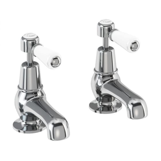 Image of Burlington Traditional Pillar Basin Taps