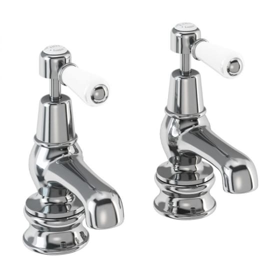 Image of Burlington Traditional Pillar Basin Taps