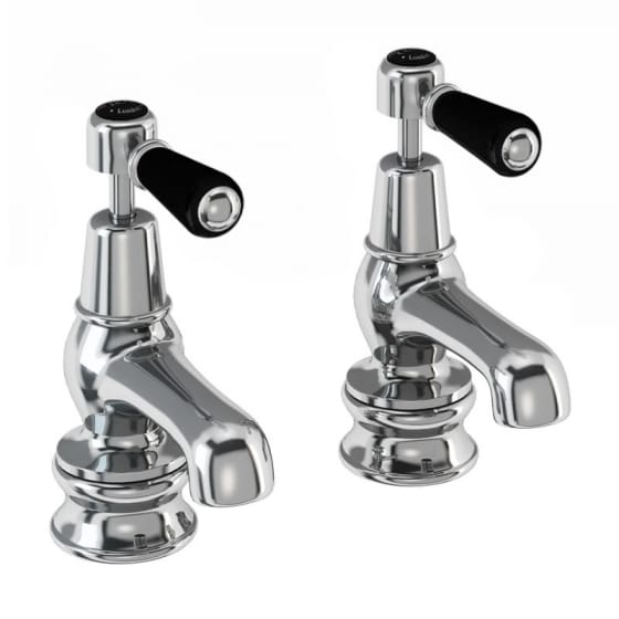 Image of Burlington Traditional Pillar Basin Taps