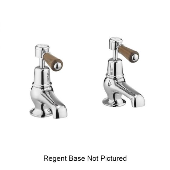 Image of Burlington Traditional Pillar Basin Taps