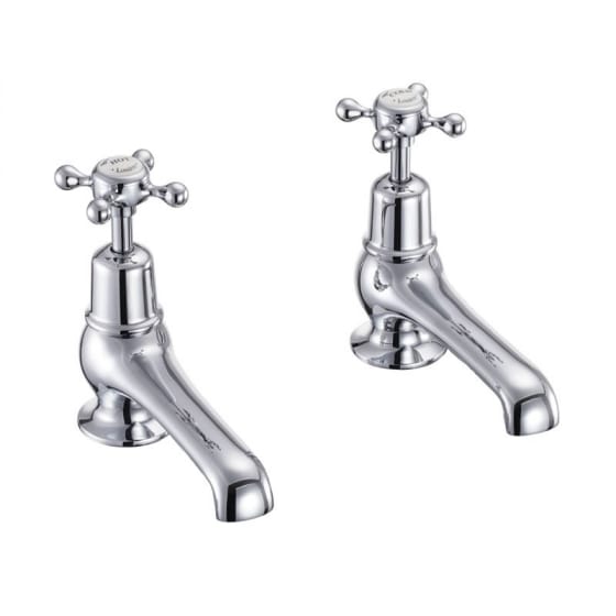 Image of Burlington Traditional Pillar Basin Taps