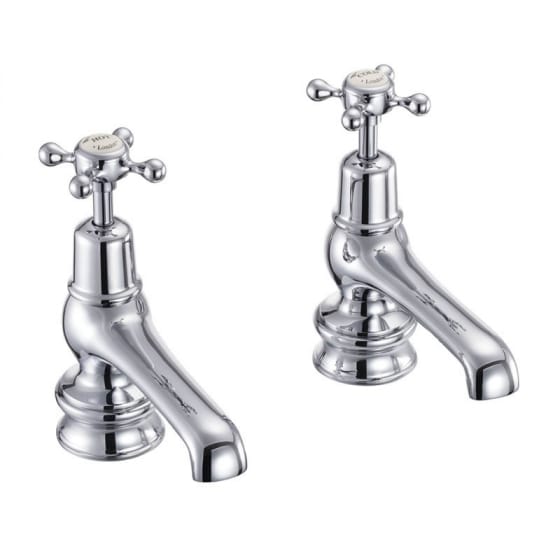 Image of Burlington Traditional Pillar Basin Taps