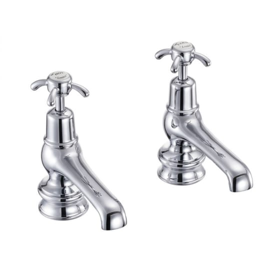 Image of Burlington Traditional Pillar Basin Taps