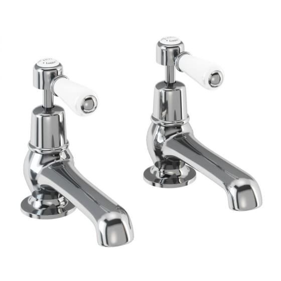 Image of Burlington Traditional Pillar Basin Taps