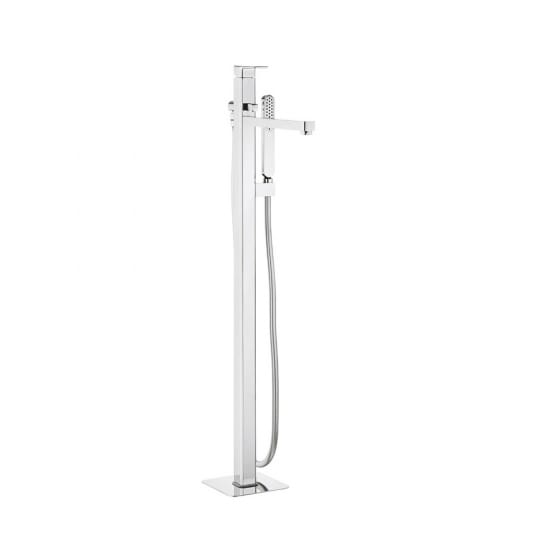 Image of Crosswater Atoll Freestanding Bath Tap With Shower Kit