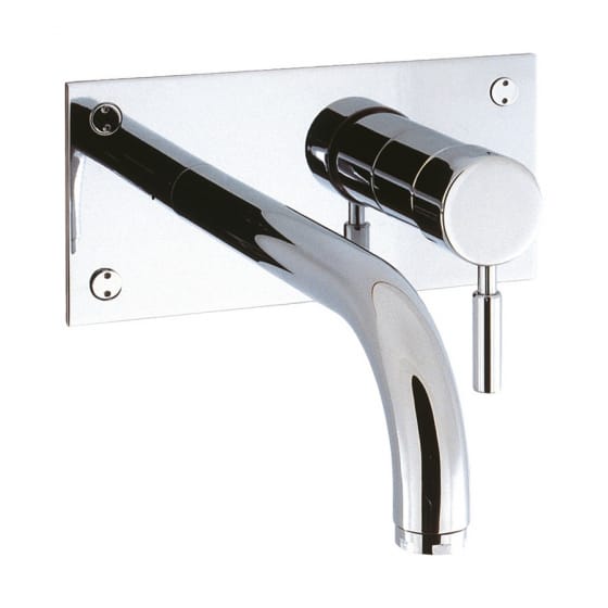 Image of Crosswater Design Wall Mounted 2 Hole Bath Tap Set