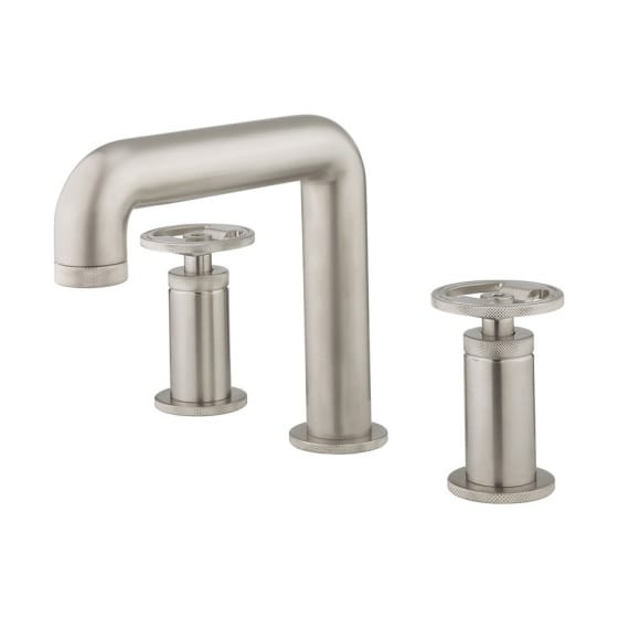 Image of Crosswater Union Deck Mounted 3 Hole Basin Tap Set