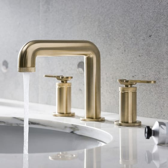 Image of Crosswater Union Deck Mounted 3 Hole Basin Tap Set