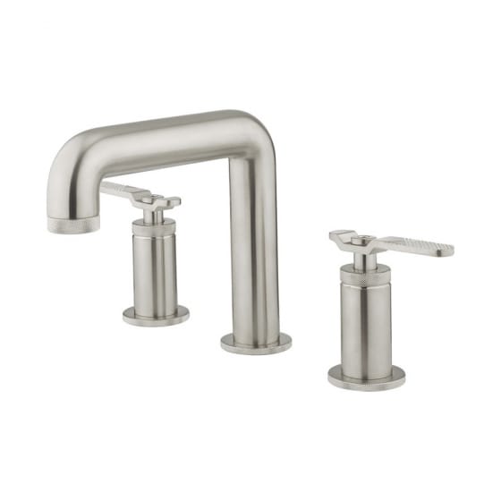 Image of Crosswater Union Deck Mounted 3 Hole Basin Tap Set