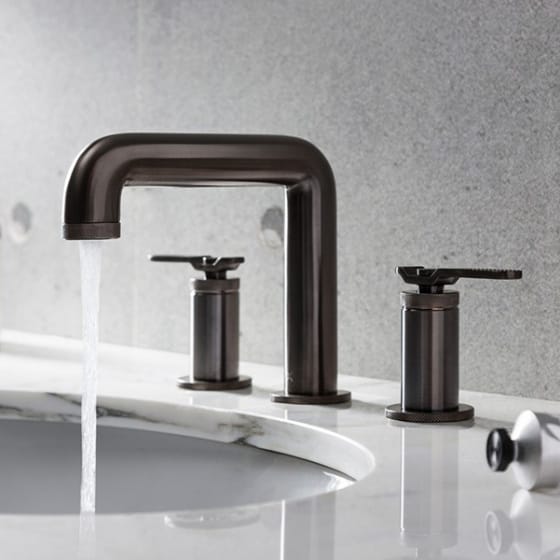 Image of Crosswater Union Deck Mounted 3 Hole Basin Tap Set