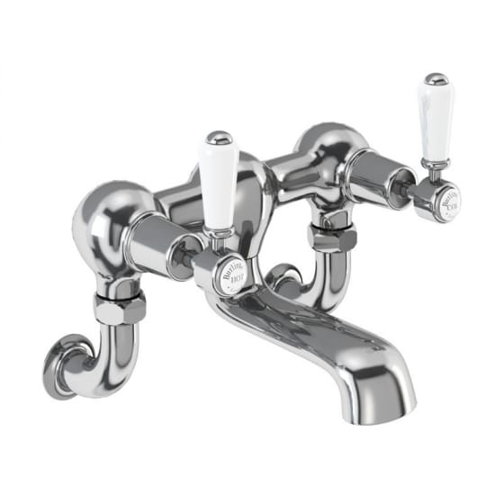 Image of Burlington Traditional Wall Mounted Bath Filler Tap