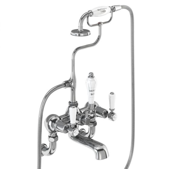 Image of Burlington Traditional Wall Mounted Bath Filler Tap