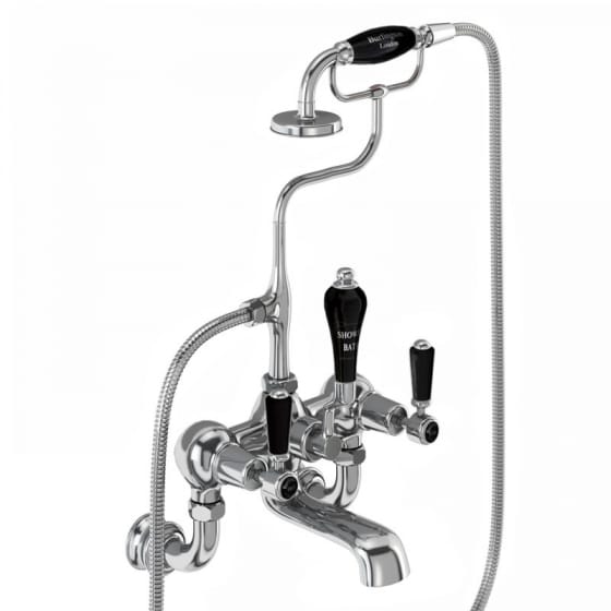 Image of Burlington Traditional Wall Mounted Bath Filler Tap