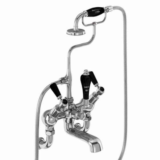 Image of Burlington Traditional Wall Mounted Bath Filler Tap