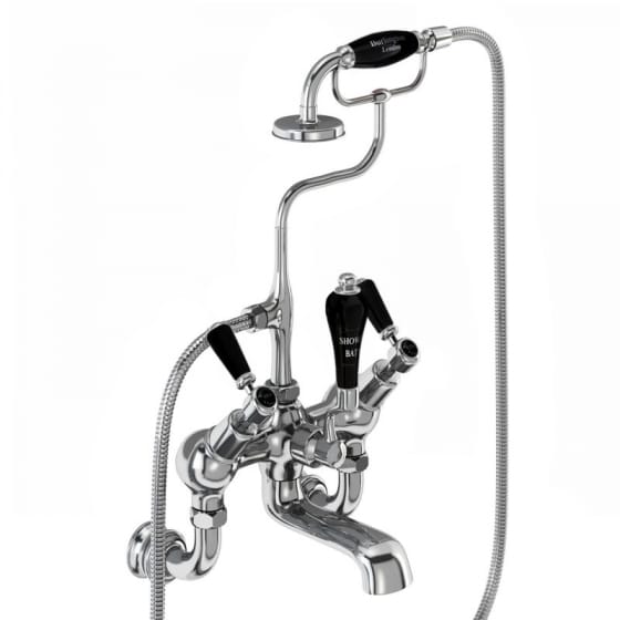 Image of Burlington Traditional Wall Mounted Bath Filler Tap