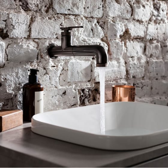 Image of Crosswater Union Wall Mounted Monobloc Tap