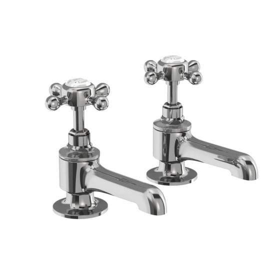 Image of Burlington Stafford Bath Pillar Taps