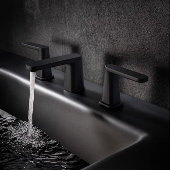 Image of Crosswater Marvel Deck Mounted 3 Hole Basin Tap Set