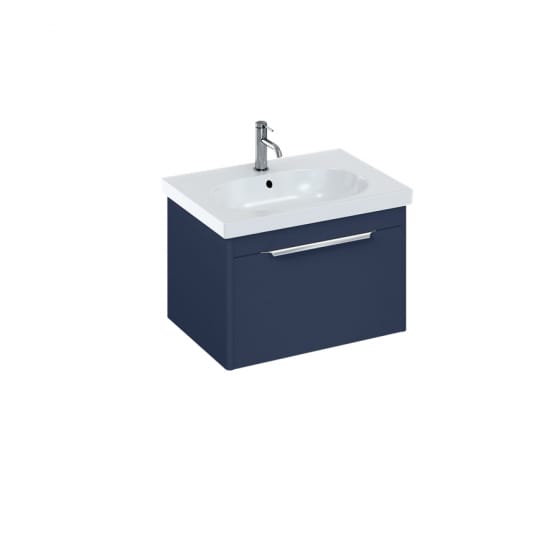 Image of Britton Shoreditch Wall Hung Vanity Unit with Basin