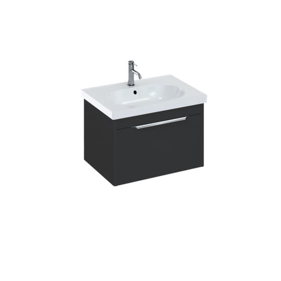 Image of Britton Shoreditch Wall Hung Vanity Unit with Basin