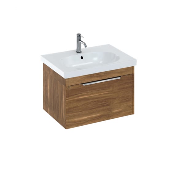 Image of Britton Shoreditch Wall Hung Vanity Unit with Basin