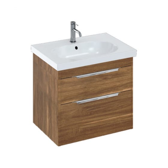 Image of Britton Shoreditch Wall Hung Vanity Unit with Basin