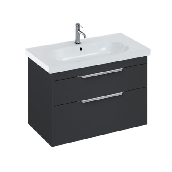 Image of Britton Shoreditch Wall Hung Vanity Unit with Basin